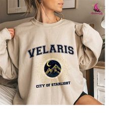 ACOTAR Shirt | Velaris Sweatshirt | Velaris City Of Starlight Shirt | The Night Court | Sjm Merch | Gift For The Rhysand