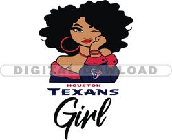 Houston Texans Girl Svg, Girl Svg, Football Team Svg, NFL Team Svg, Png, Eps, Pdf, Dxf file 12