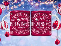 North Pole Brewing Co Inflated Christmas Mug