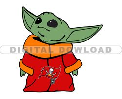Tampa Bay NFL Baby Yoda Svg, Football Teams Svg, NFL Logo Svg, Baby Yoda Png, Tshirt Design   28