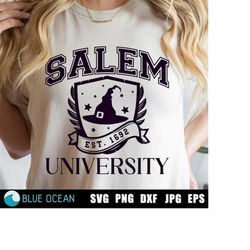 Salem University SVG,  Salem University PNG, Halloween Svg, Halloween University Png, Salem Svg