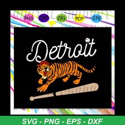 Detroit tiger baseball, baseball svg, baseball gift, baseball fans, best gifts,trending svg Files For Silhouette, Files