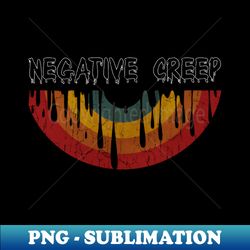 Negative - PNG Transparent Sublimation File - Vibrant and Eye-Catching Typography