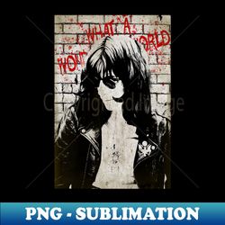 what a wonderful world - joey ramone fan art - exclusive sublimation digital file - create with confidence