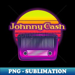 Johnny cash retro - Unique Sublimation PNG Download - Unleash Your Inner Rebellion
