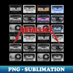 Metallica - High-Quality PNG Sublimation Download - Capture Imagination with Every Detail