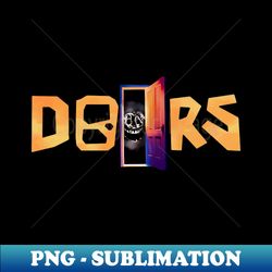 Open DOORS - Screech Roblox Doors - Stylish Sublimation Digi