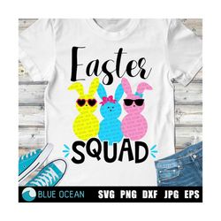 Easter Bunny Squad SVG, Easter Squad SVG, Bunny Squad, Easter cut files