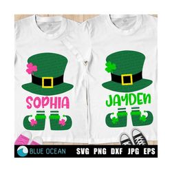 Leprechaun girl SVG, Leprechaun boy SVG, St Patricks kids shirts, St Patricks SVG