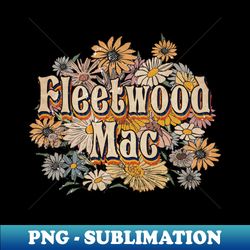 Personalized Mac Name Birthday Fleetwood 70s 80s 90s Styles - Elegant Sublimation PNG Download - Boost Your Success with this Inspirational PNG Download