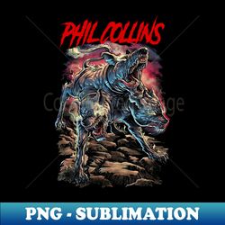 PHIL COLLINS BAND - Retro PNG Sublimation Digital Download - Transform Your Sublimation Creations