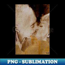 The lost kiss - PNG Transparent Sublimation Design - Bold & Eye-catching