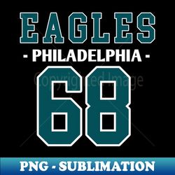 Philadelphia Eagles Mailata 68 Philadelphia Eagles football - Sublimation-Ready PNG File - Unlock Vibrant Sublimation Designs