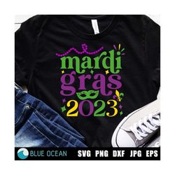 Mardi Gras 2023 SVG, Mardi Gras SVG, Mardi gras shirt SVG, New Orleans Parade