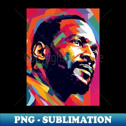 Marvin Gaye Cool - Special Edition Sublimation PNG File - Perfect for Sublimation Art