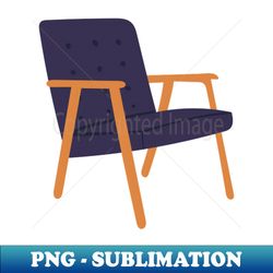 Mid Century Retro Eames Chair Design - Instant Sublimation Digital Download - Create with Confidence