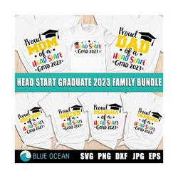 Head Start Graduate 2023 SVG, Proud family bundle, Heat Start Graduation 2023, Head Start 2023 SVG