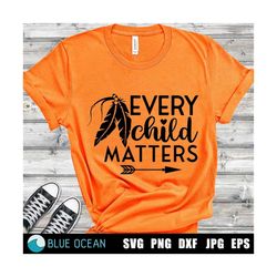 Every child matters SVG, Orange shirt day SVG, Every Child matters Canada cut files,