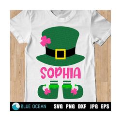 Girl St Patrick’s Day Svg, Leprechaun Girl SVG , St Patricks girl Shirt Svg,  Cut File for Cricut