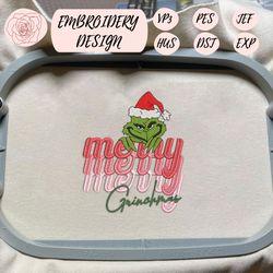 Christmas Embroidery Designs, Grinchmas Embroidery Designs, Merry Christmas Embroidery Designs, Christmas Designs