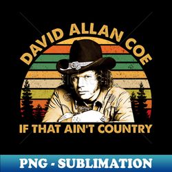 Retro Love Rock Allan Coe Fan Art Design - Retro PNG Sublimation Digital Download - Perfect for Personalization