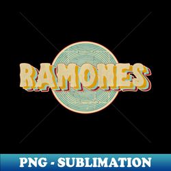 ramones font spirale vintage - Trendy Sublimation Digital Download - Fashionable and Fearless