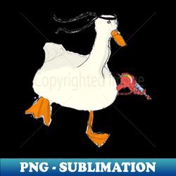 cool duck with ray gun - Aesthetic Sublimation Digital File - Create with Confidence
