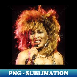 Tina Turner Abstract 2 - Trendy Sublimation Digital Download - Capture Imagination with Every Detail