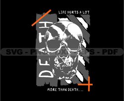 Skull Tshirt Design Bundle, Skull SVG PNG, Skull In The Wall File, DTG, DTF, Instant Download 21