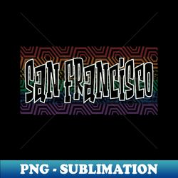 LGBTQ PRIDE EQUAL USA SAN FRANCISCO - Digital Sublimation Download File - Perfect for Sublimation Mastery