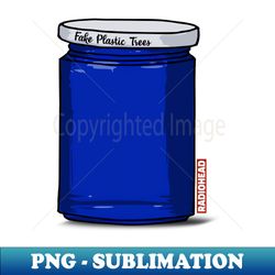 Fake Plastic Trees Jar - Unique Sublimation PNG Download - Spice Up Your Sublimation Projects