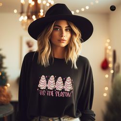 Christmas Tree Sweatshirt, Womens Christmas Sweatshirt, Christmas Sweater, Christmas Crewneck, Holiday Sweaters for Wome
