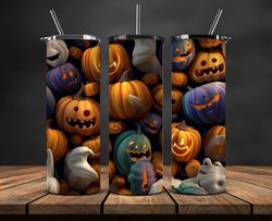 Halloween 20oz Tumbler Wrap ,Horror films Tumbler Wrap PNG, Halloween Tumbler Sublimation PNG.Halloween Gifts 37