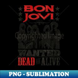 Bon Jovi Rock Band On Tour 2022 - High-Resolution PNG Sublimation File - Perfect for Sublimation Art