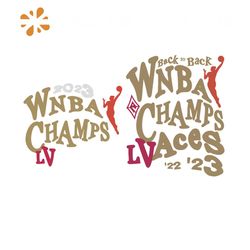 Las Vegas Aces Playa Society WNBA Finals Champions SVG