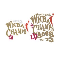 Las Vegas Aces Playa Society WNBA Finals Champions SVG
