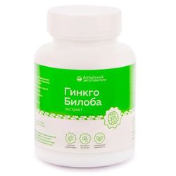 Ginkgo Biloba extract, capsules, 60 pcs