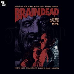 Braindead Peter Jackson Horror Classic Halloween PNG