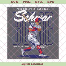 Kyle Schwarber Philadelphia Schwarbomb SVG Download