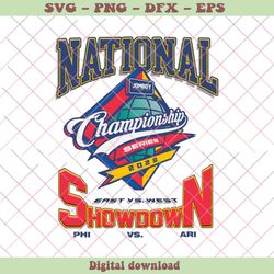 Phillies vs Diamondbacks National Championship Series SVG