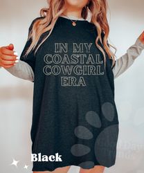 Coastal Cowgirl Shirt, Trendy Beach Shirt, Cowgirl Summer Aesthetic, Coastal Cowgirl Era, Coconut Girl Shirt, Comfort Co