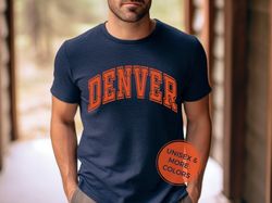 Denver Broncos Shirt Vintage Broncos T shirt Retro NFL Denver Broncos Tee Broncos Fan Gift