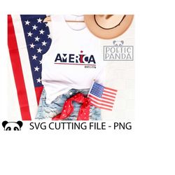 America Est 1776 SVG PNG, American Babe Svg, Usa Svg, Patriotic Svg, Land Of The Free Svg, 4th of July Shirt Svg, Merica Svg, Cricut Svg