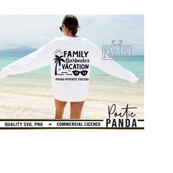 Family Vacation SVG PNG, Family Trip Svg, Family Vacation Shirts Svg, Road Trip Svg, Vacay Mode Svg, Barbados Svg, Family Cruise, 2023 Svg