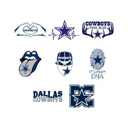 American Football Dallas Cowboys SVG Bundle Download