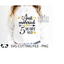 5th wedding anniversary SVG PNG, We still do Svg, Cricut Svg, Wood Wedding Svg, Wedding anniversary shirt Svg, Married 5 years ago Svg