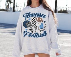 Retro Tennessee Football Crewneck Sweatshirt T-Shirt, Titan Shirt, Titan Fan Gift, Vintage Tennessee T-Shirt