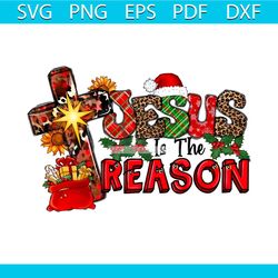 Leopard Jesus Is The Reason For The Season PNG Download