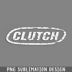 Clutch Typography Vintage grunge PNG Download