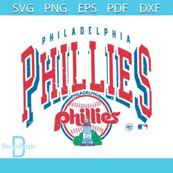 Vintage Philadelphia Phillies Baseball Team SVG Cricut File